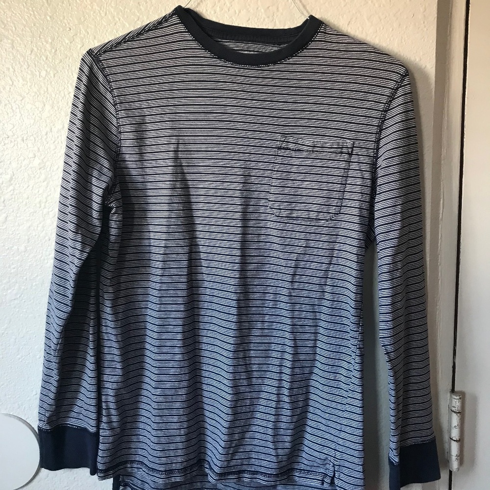 Goodfellow Striped Blue Tee